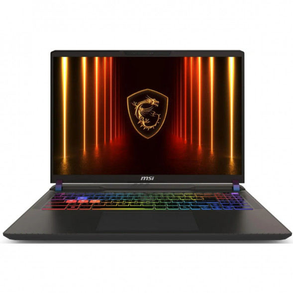Ноутбук MSI Vector A16 HX A8WHG-033XRU (16&amp;quot;, IPS, AMD Ryzen 9 8940HX 2.4ГГц, 16-ядерный, 16ГБ DDR5, 1ТБ SSD, NVIDIA GeForce RTX 5070 Ti 12 ГБ, без ОС), серый космос в Ярославле