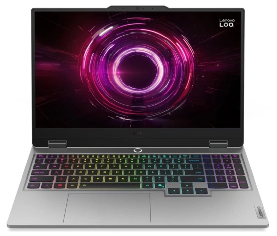 Ноутбук Lenovo LOQ 15AHP10 (83JG003EPB) (15.6 &amp;quot;, Ryzen 7 250 3.3 ГГц, 8 ядер, 16 Гб DDR5, 512 Гб SSD, GeForce RTX 5050, Windows 11 Home), Серый в Ярославле