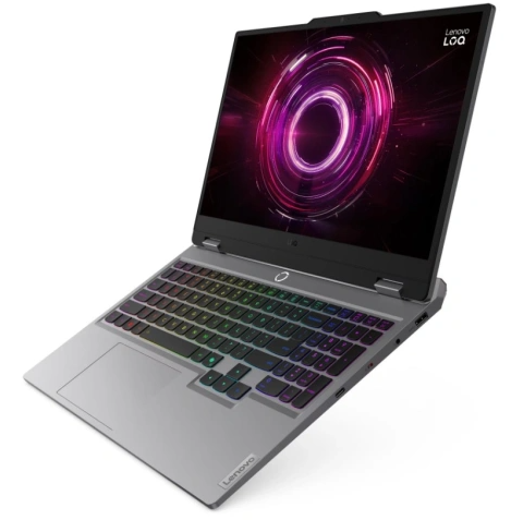 Ноутбук Lenovo LOQ 15AHP10 (83JG003EPB) (15.6 &amp;quot;, Ryzen 7 250 3.3 ГГц, 8 ядер, 16 Гб DDR5, 512 Гб SSD, GeForce RTX 5050, Windows 11 Home), Серый в Ярославле