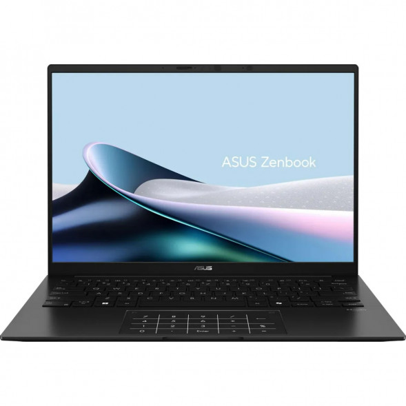 Ноутбук ASUS Zenbook 14 UM3406GA-QD132 (14&amp;quot;, OLED, AMD Ryzen AI 5 430 2ГГц, 4 ядра, 16ГБ LPDDR5x, 512ГБ SSD, AMD Radeon 840M, без ОС), черный в Ярославле