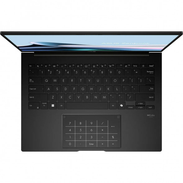Ноутбук ASUS Zenbook 14 UM3406GA-QD132 (14&amp;quot;, OLED, AMD Ryzen AI 5 430 2ГГц, 4 ядра, 16ГБ LPDDR5x, 512ГБ SSD, AMD Radeon 840M, без ОС), черный в Ярославле