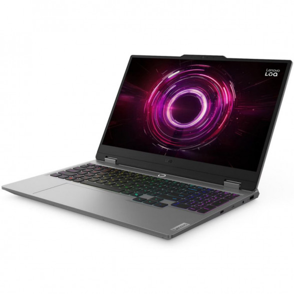 Ноутбук Lenovo LOQ 15AHP10 (83JG003DPB) (15.6&amp;quot;,  IPS, AMD Ryzen 5 220, 6 ядер, 16 ГБ DDR5, SSD 512 ГБ, NVIDIA GeForce RTX 5050 - 8 ГБ, без ОС), серый в Ярославле