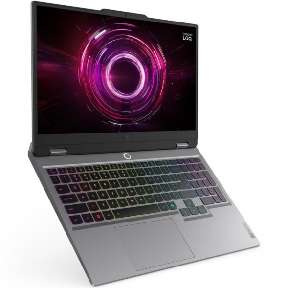 Ноутбук Lenovo LOQ 15AHP10 (83JG003DPB) (15.6&amp;quot;,  IPS, AMD Ryzen 5 220, 6 ядер, 16 ГБ DDR5, SSD 512 ГБ, NVIDIA GeForce RTX 5050 - 8 ГБ, без ОС), серый в Ярославле