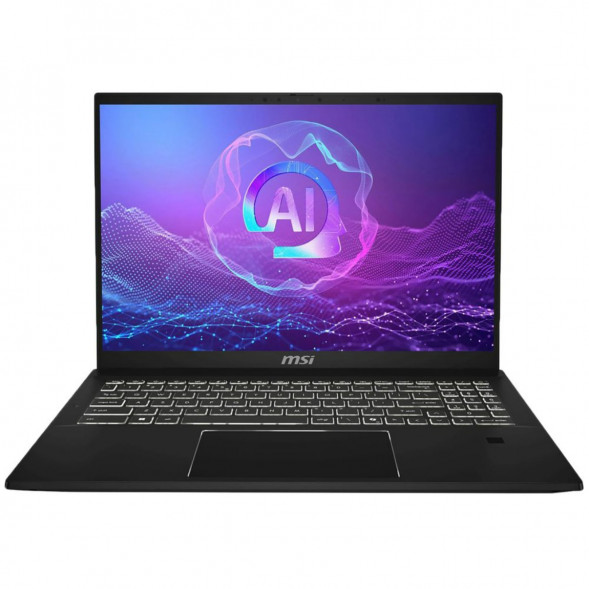 Ноутбук трансформер MSI Summit Pro 16 AI A2HVETG-085RU (16&amp;quot;, IPS, Intel Core Ultra 7 255H 2ГГц, 16 ядер, 32ГБ LPDDR5, 1ТБ SSD, NVIDIA GeForce RTX 4050 - 6 ГБ, Windows 11 Pro), черный в Ярославле