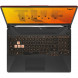 Ноутбук ASUS TUF Gaming A15 FA506NCG-HN330 (15.6&amp;quot;, IPS, AMD Ryzen 7 8845HS 3.8ГГц, 8-ядерный, 16ГБ DDR5, 512ГБ SSD, NVIDIA GeForce RTX 3050 - 4 ГБ, без ОС), черный в Ярославле
