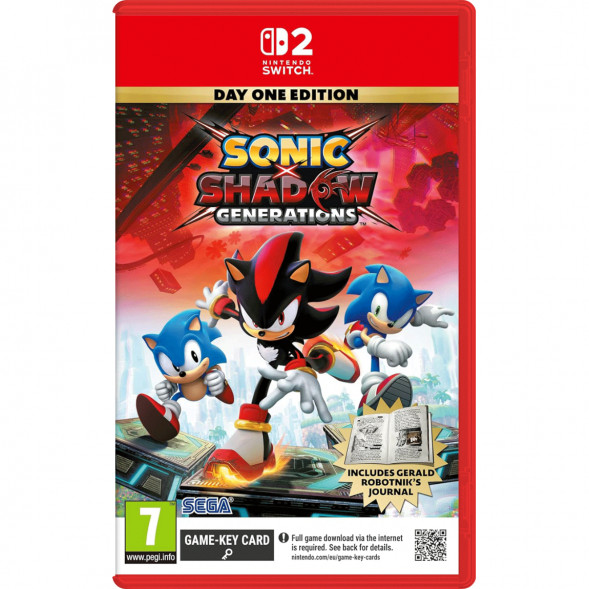 Игра Sonic x Shadow Generations. Day One Edition [Nintendo Switch 2, русские субтитры] в Ярославле