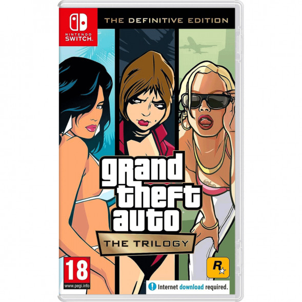 Grand Theft Auto: The Trilogy - The Definitive Edition [Nintendo Switch, русские субтитры] в Ярославле