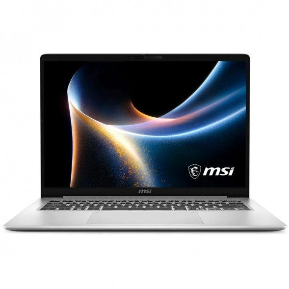 Ноутбук MSI Modern 14S AI+ G3MG-011XRU (14&amp;quot;, OLED, Intel Core Ultra 5 322 2.5ГГц, 6 ядер, 16ГБ DDR5, 512ГБ SSD, Intel Graphics, без ОС), серебристый в Ярославле