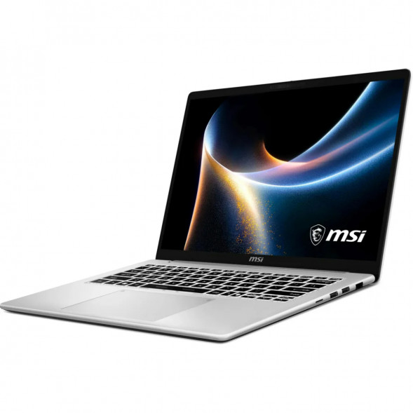 Ноутбук MSI Modern 14S AI+ G3MG-011XRU (14&amp;quot;, OLED, Intel Core Ultra 5 322 2.5ГГц, 6 ядер, 16ГБ DDR5, 512ГБ SSD, Intel Graphics, без ОС), серебристый в Ярославле