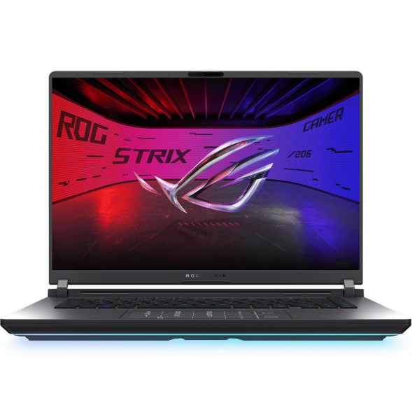 Ноутбук игровой ASUS ROG Strix G16 G615JMR-TS415 (16&amp;quot;, IPS, Intel Core i7-14650HX 2.2ГГц, 16-ядерный, 16ГБ DDR5, 512 ГБ SSD, NVIDIA GeForce RTX 5060 - 8 ГБ, без ОС), серый в Ярославле