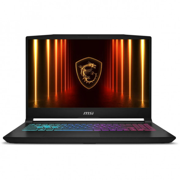 Ноутбук MSI Katana 15 HX B14WFK-1065XRU (15.6&amp;quot;, IPS, Intel Core i5 14450HX 2.4ГГц, 10 ядер, 16ГБ DDR5, 512ГБ SSD, NVIDIA GeForce RTX 5060 - 8 ГБ, FreeDOS), черный в Ярославле
