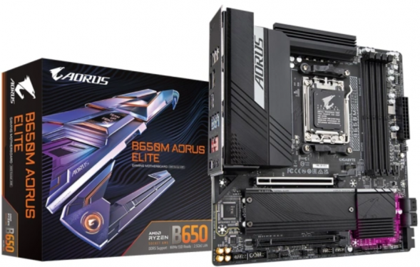 Материнская плата GIGABYTE B650M AORUS ELITE mATX в Ярославле