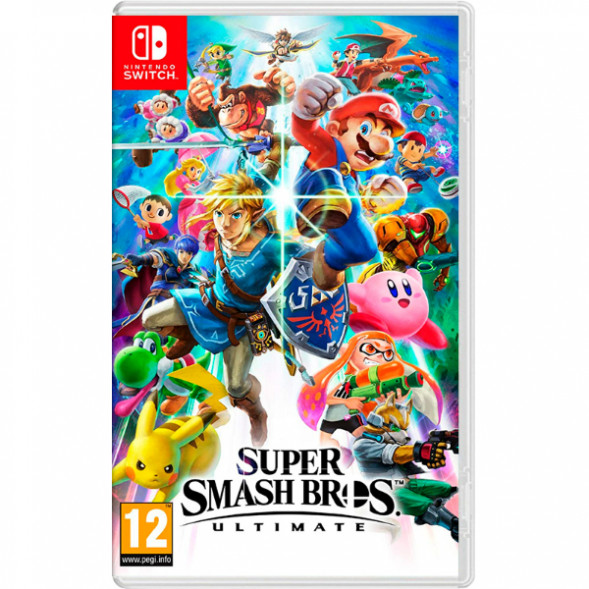 Игры Super Smash Bros. Ultimate [Nintendo Switch, русская версия] в Ярославле