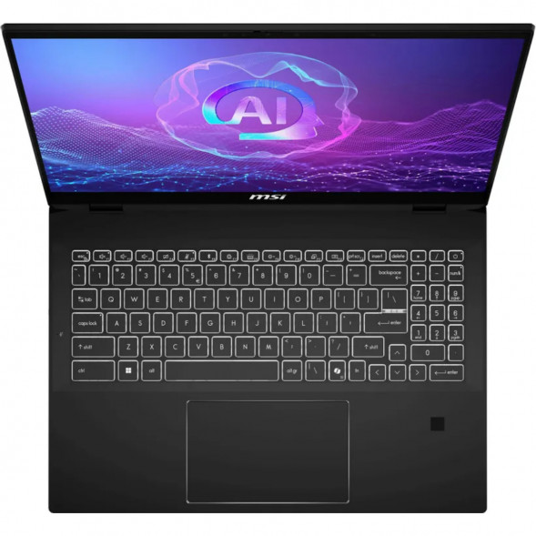 Ноутбук трансформер MSI Summit 16 AI Evo A2HMTG-057RU (16&amp;quot;, IPS, Intel Core Ultra 7 255H 2ГГц, 16 ядер, 16ГБ LPDDR5, 1ТБ SSD, Intel Arc 140T, Windows 11 Home), черный в Ярославле