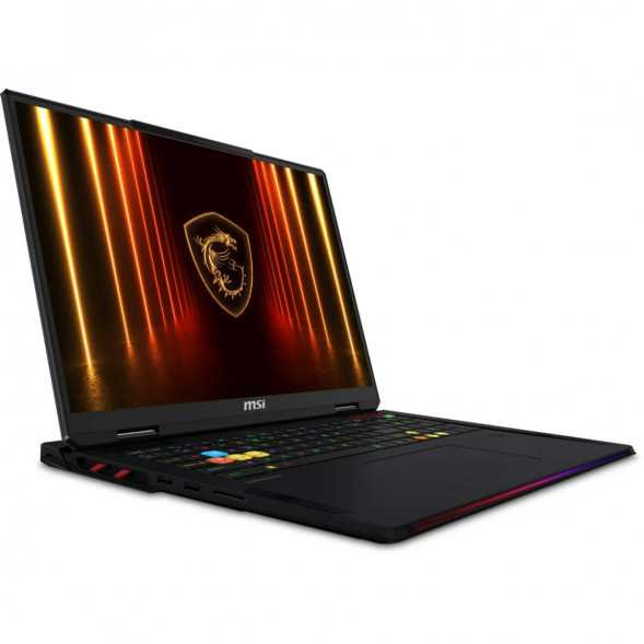 Ноутбук MSI Raider A18 HX A8WHG-409RU (18&amp;quot;, IPS, AMD Ryzen 9 8940HX 2.4ГГц, 16-ядерный, 32ГБ DDR5, 1ТБ SSD, NVIDIA GeForce RTX 5070 Ti 12 ГБ, Windows 11 Home), черный в Ярославле