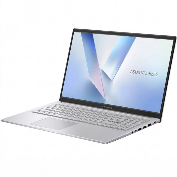 Ноутбук ASUS Vivobook 15 X1504MA-BQ058 (15.6&amp;quot;, IPS, Intel Core 5 320 1.5ГГц, 6 ядер, 16ГБ DDR5, 512ГБ SSD, Intel Graphics, без ОС), серебристый в Ярославле