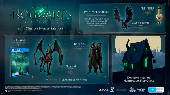Игра Hogwarts Legacy. Deluxe Edition [PS4, русские субтитры] в Ярославле